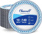Clawsoff 10 Inch 140 Count Paper Plates Heavy Duty Disposable Plates Blue | Cut by BuyNow