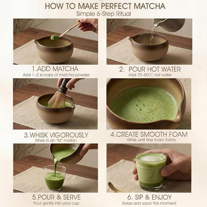 Matcha Set, 5-Piece Matcha Whisk Set - Image 8