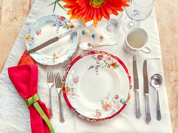 30-Piece Porcelain Dinnerware Set - Image 8