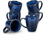 vancasso STARRY Ceramic Coffee Mug Set of 6, 12 Oz Tea Cups by vancasso