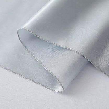 Horbaunal 24 Pack Silver Satin Table Runner 12 x 108 Inch | Smooth Table Runners - Image 7