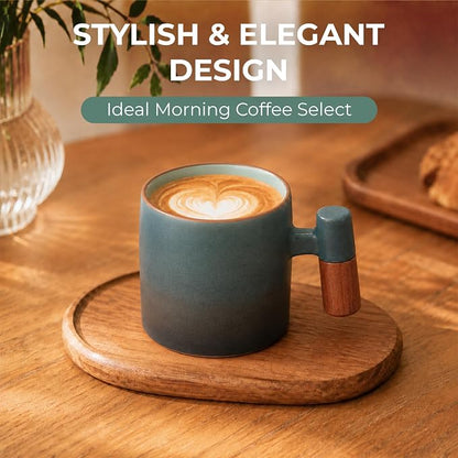 2.5oz Ceramic Espresso Cups, Demitasse Cups - Image 3