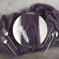 Efavormart 5 Pack 24"x19" Purple Matte Gauze Cheesecloth Napkins, Regal Cotton by efavormart