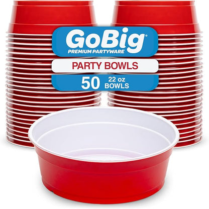 GoBig Red Party Cup Bowls by GoBig