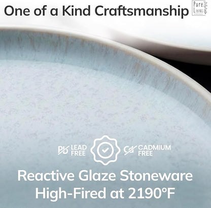 24 Piece Stoneware Dinnerware Set - Image 5