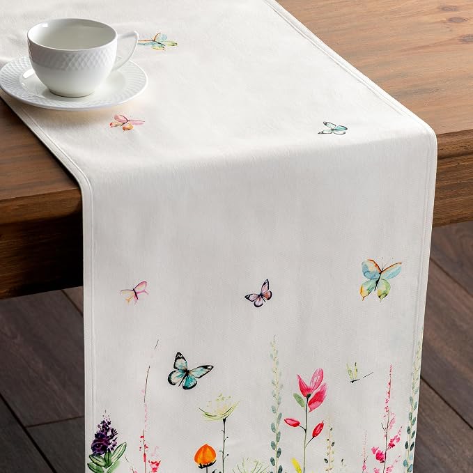 Maison d' Hermine Table Runner 100% Cotton 14.50" x 72" | Table Runners 72 - Image 9