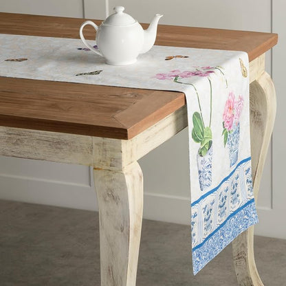 Maison d' Hermine Table Runner 100% Cotton 14.50" x 72" | Table Runners 72 - Image 8