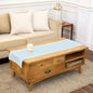 Solino Home 100% Pure Linen Table Runner Ice Water Woven, Fete 14 x 60 in | by SolinoHome
