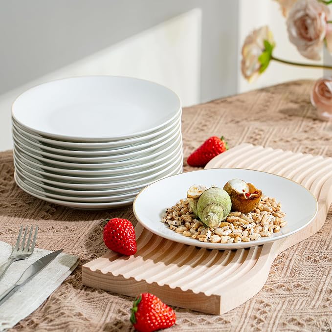 BTaT- White Dessert Plates - Image 5