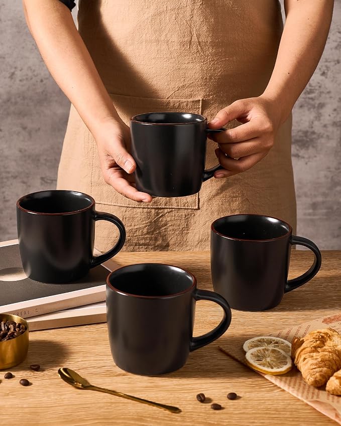 famiware Mercury Coffee Mugs 13 oz, Coffee Mugs Set of 8 - Image 3