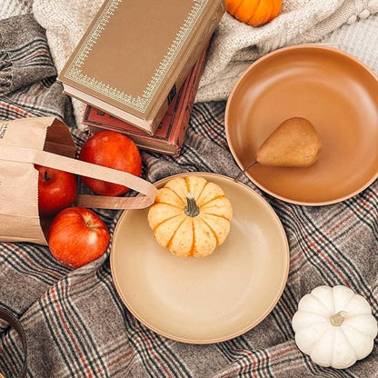 Mora Ceramic Artisan Matte Large Pasta Bowls 30oz, etc Kitchen Plate/Wide Bowl - Image 5