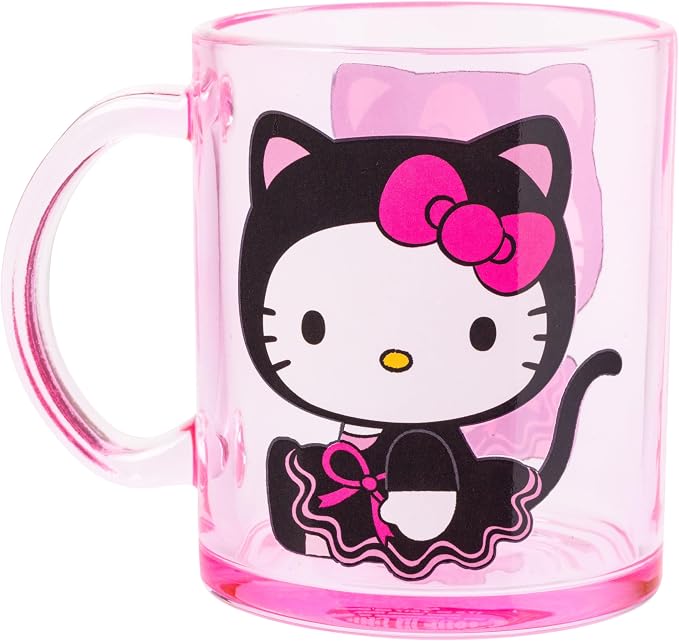 Silver Buffalo Sanrio Hello Kitty Halloween, Glass Coffee Mug, 17.5oz | Spooky - Image 2
