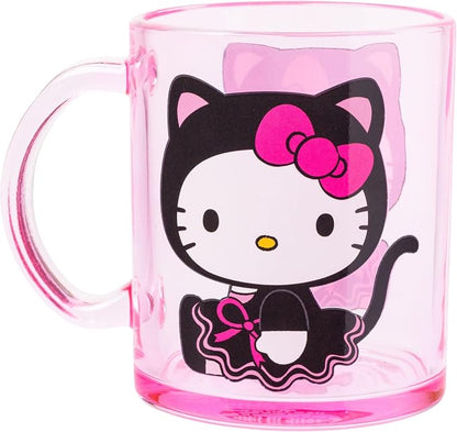 Silver Buffalo Sanrio Hello Kitty Halloween, Glass Coffee Mug, 17.5oz | Spooky - Image 2