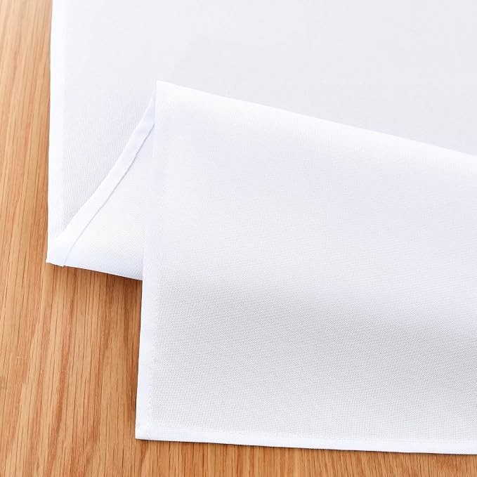 Farmhouse White Table Runner Small Short Table Runners 36 Inches Coffee Table - Image 3