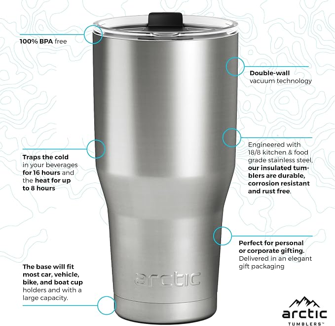 | 30 oz Matte Pink Insulated Tumbler - Image 5