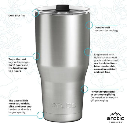 | 30 oz Matte Pink Insulated Tumbler - Image 5