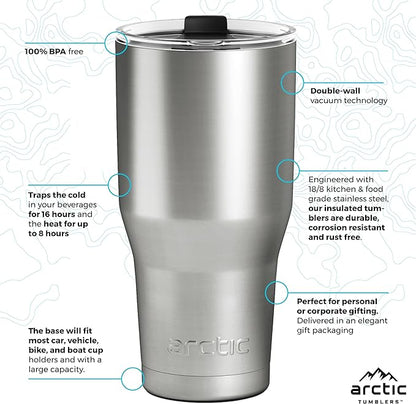 | 30 oz Rose Pink Insulated Tumbler - Image 5