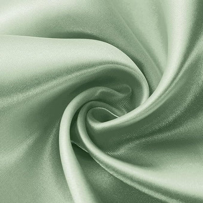 Pack of 10 Satin Sage Green Table Runners - Image 3
