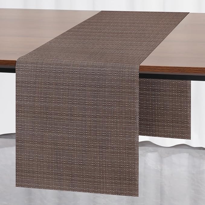 Myir JUN Table Runner Home Decor Dining Table Runners | Vinyl Table Runner 94 by MyirJUN