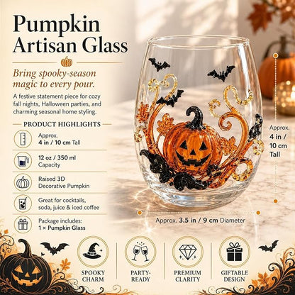 Halloween Artisan Glassware Collection - Image 6