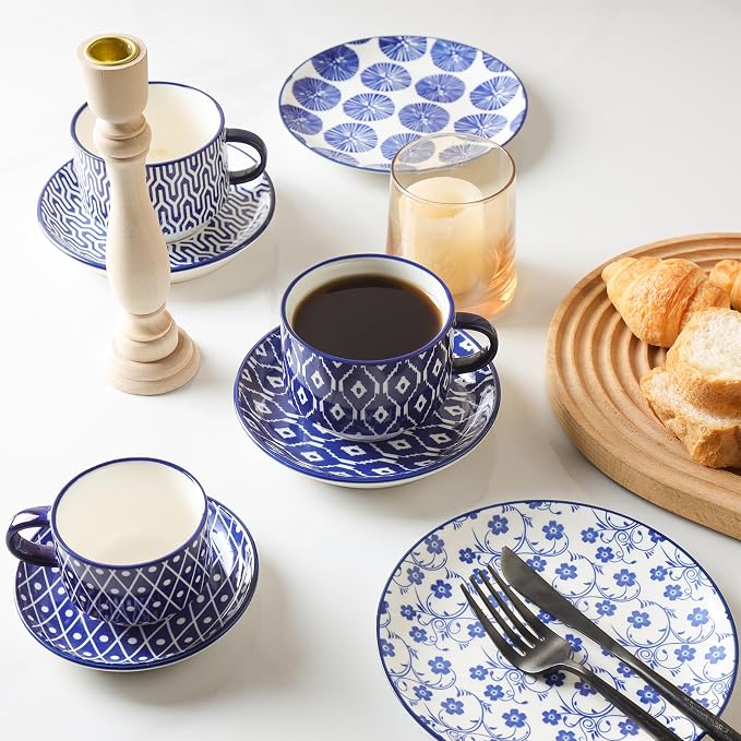 Selamica Ceramic Cappuccino Cups - Image 5