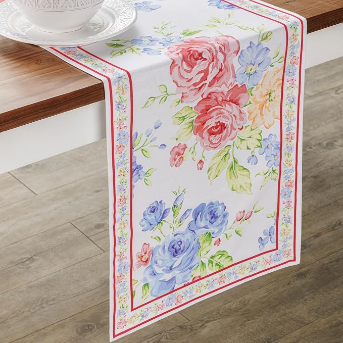 Maison d' Hermine Table Runner 100% Cotton 14.50" x 72" | Table Runners 72 - Image 9