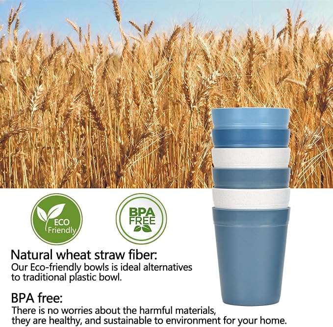 Homestockplus 12 Oz Plastic Cups Reusable, Microwave and Dishwasher Safe - Image 2