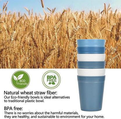 Homestockplus 12 Oz Plastic Cups Reusable, Microwave and Dishwasher Safe - Image 2
