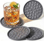 Silicone Drink Coasters Set of 4, Coaster by Wingcases