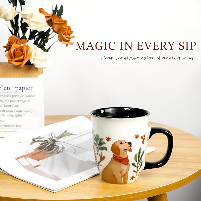 Dog Coffee Mug, Heat Changing Cup, 16 oz | Ceramic Cup - Image 7