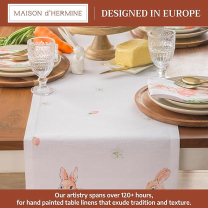 Maison d' Hermine Table Runner 100% Cotton 14.50" x 72" | Table Runners 72 - Image 2
