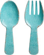UPware Crackle Melamine Salad Servers, Serving Utensil Set, Includes Serving by UPware