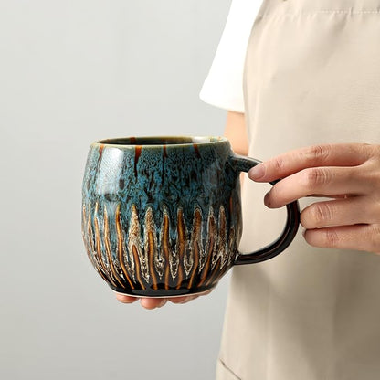 Large Ceramic Coffee Mug - 20oz Big Tea Cup by LPYLXINGYAN