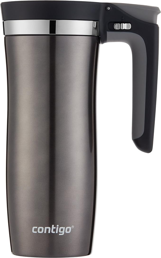 Contigo Handled AUTOSEAL Stainless Steel Travel Mug - Image 2