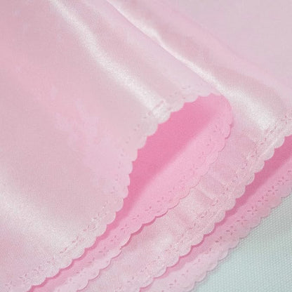 12 Pack Pink Table Runners, Satin Table Runner 12x108 Inches Long, Silk and - Image 4