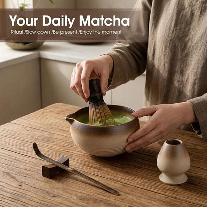 Matcha Set, 5-Piece Matcha Whisk Set - Image 3