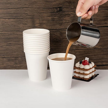 METAPRINT 12 oz Disposable Paper Coffee Cups, Thickened Design - Image 6