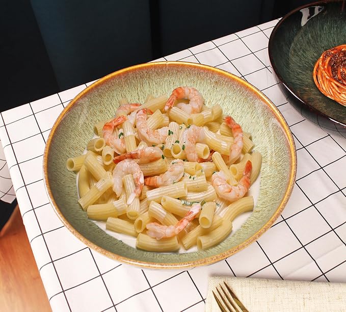 Large Pasta Bowls 56 Oz, soup bowl soup plate, deep Plate/Wide Bowl, Dishwasher - Image 4