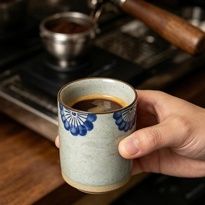 6 Pcs Japanese Tea Cups, 1 Large and 5 Small Ceramic Coffee Cups - Image 6