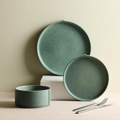Stone Lain Bao 24-Piece Dinnerware Set Stoneware, Plates and Bowls Set - Image 3