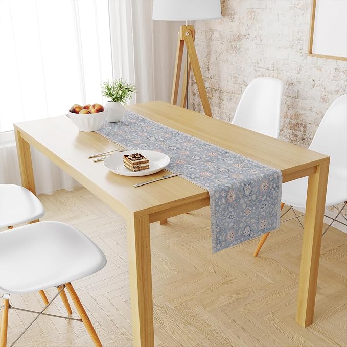 Snycler Table Runner Boho Table Runners Vintage Elegant Farmhouse Table Center - Image 2