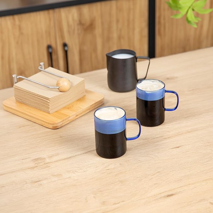 Restaurantware Glass Coffee Mug 12 Count 7 Oz Borosilicate Tea Cup - Image 4
