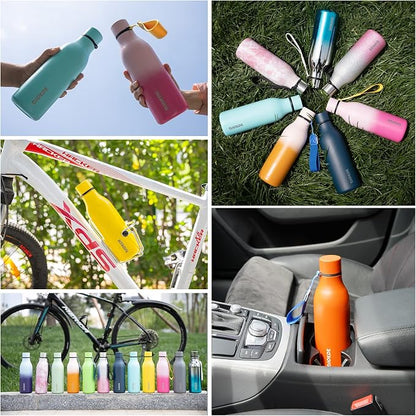 BJPKPK 18oz Insulated Water Bottle, Stainless Steel Bottle - Image 6