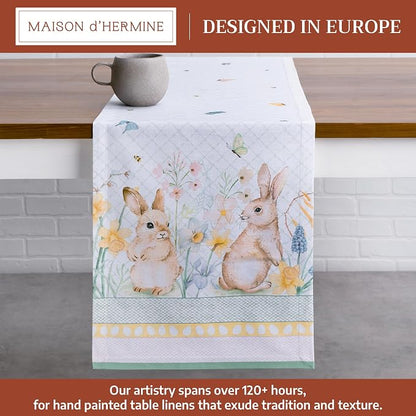 Maison d' Hermine Table Runner 100% Cotton 14.50" x 72" | Table Runners 72 - Image 2