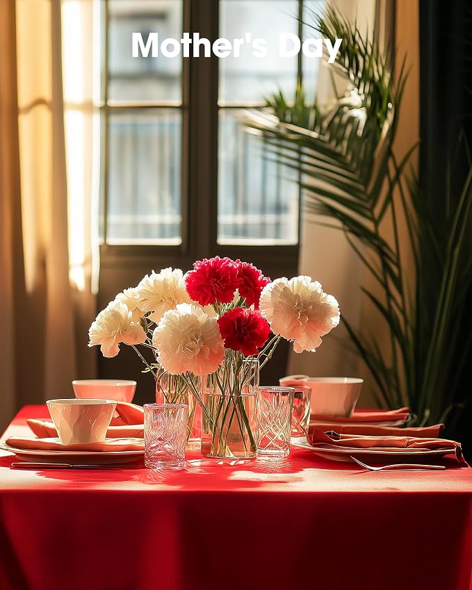 Pureegg Plastic Table Cloth Disposable 12 Pack, 54 x 108 Inch Table Cloths - Image 8