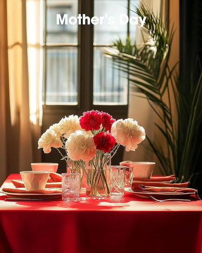 Pureegg Plastic Table Cloth Disposable 12 Pack, 54 x 108 Inch Table Cloths - Image 8