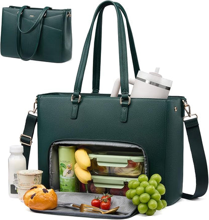 LOVEVOOK Lunch Tote Bag for Women, 3 in 1 Work Bag by LOVEVOOK