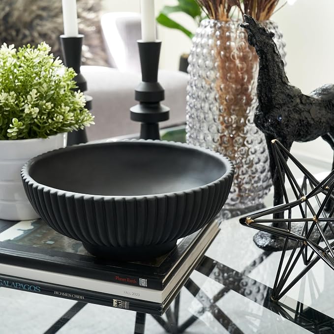Decorative Concrete Fruit Bowl For Kitchen Counter Or Table Decor – Premium - Image 6