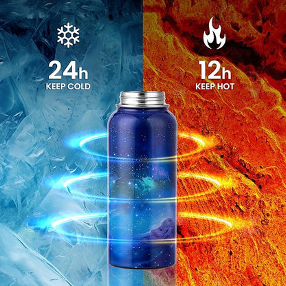 RAYMYLO Insulated Water Bottle 32 oz, Triple Wall Vacuum Stainless Steel | - Image 3