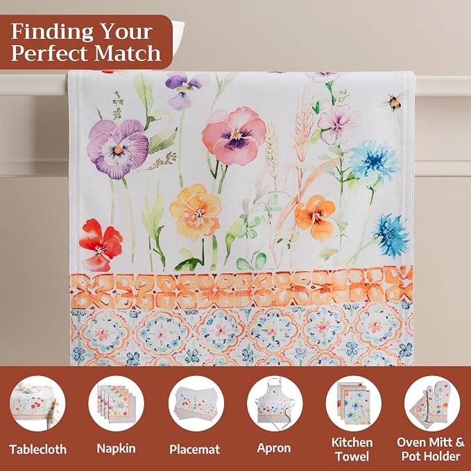 Maison d' Hermine Table Runner 100% Cotton 14.50" x 72" | Table Runners 72 - Image 4